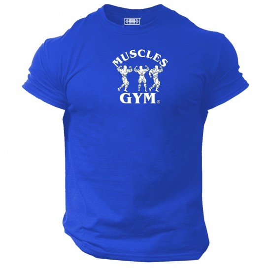 Muscles Gym T Shirt Gym Clothing Bodybuilding Training Workout Exercise MMA Top