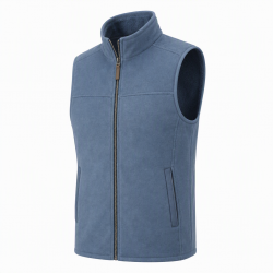 Hazy Blue Mens Denton Full Zip Bodwarmer Gilet Vest Waistcoat Country Clothing