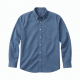 Crew Clothing Men’s Blue Herringbone Soft Cotton Button-Down Shirt 49” chest XXL