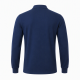 Mens Polo Shirt long Sleeve Collared Shirt Pique polo T Shirt Top Tee (2335)