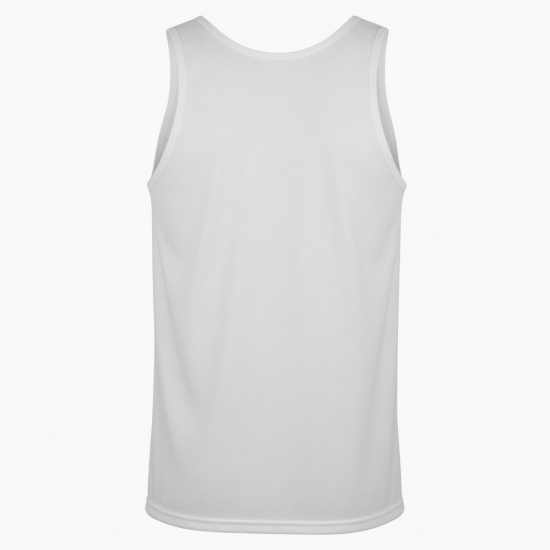 6x Mens Vest Tops 100% Cotton Plain Classic Vests Summer Training Gym Tank Top