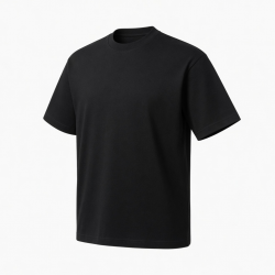 mens black Ka Jk attire black oversized T-shirt size M mens Ka T-shirt top