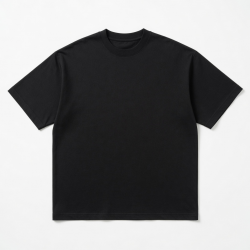 mens black Ka Jk attire black oversized T-shirt size M mens Ka T-shirt top