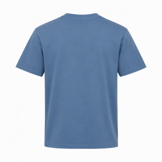 Passenger Yuca Recycled Cotton T-Shirt Men’s L Blue Graphic Crew Neck Short