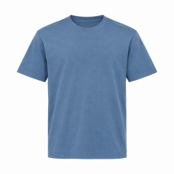 Passenger Yuca Recycled Cotton T-Shirt Men’s L Blue Graphic Crew Neck Short