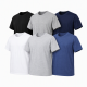 Fruit of the Loom Men's Cotton T Shirts 6 Pack Original Crew Neck Tee SS12
